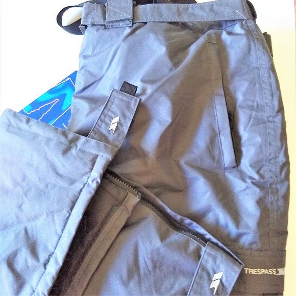 NWT Snow board pants ski Grey Trespass 2XL "Siege Trespass" FREE SHIPPING!!